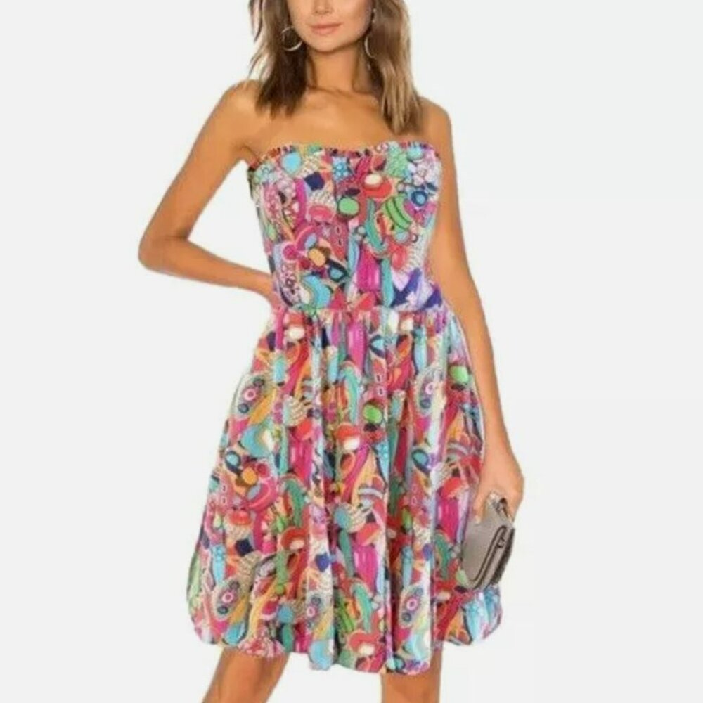 Lilly Pulitzer Silk Bling My Chimes Angie Dress Size 6 - Picture 2 of 15